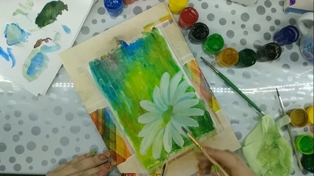 Рисуем ромашки/ЦКР БЕЛАЯ КАЛИТВА смотреть онлайн
