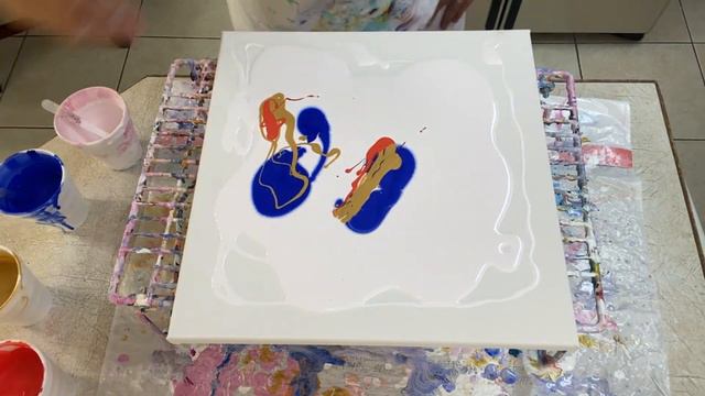 1 QUICK Paint Pouring Trick that all artists need to boost the color vibrancy of your pour painting смотреть онлайн