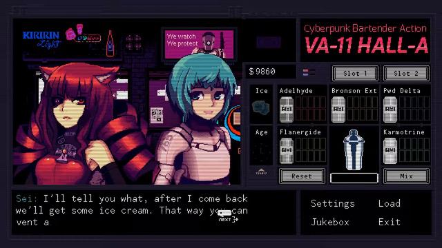 Let's Play VA-11 HALL-A: Cyberpunk Bartender Action Episode 5 смотреть онлайн