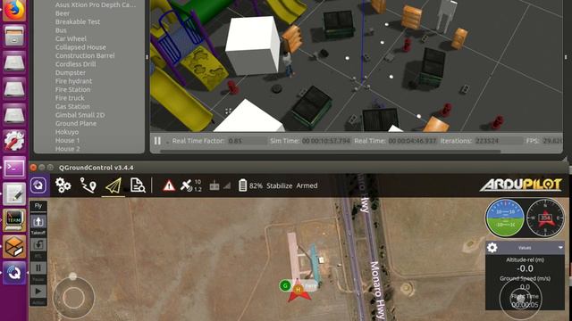 Gazebo drone simulation смотреть онлайн
