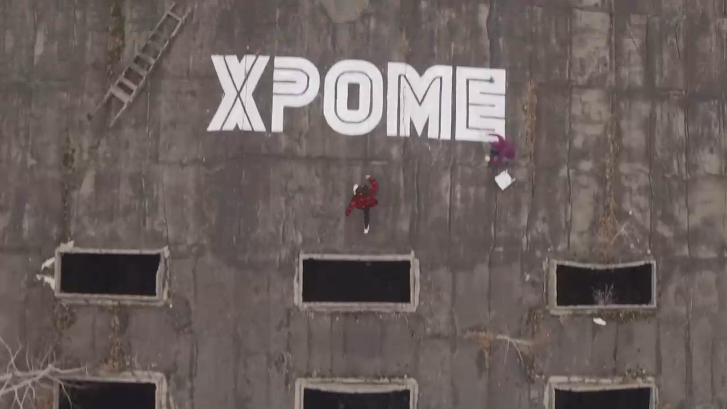 Паркур и не только с беспилотника. Очень круто! смотреть онлайн