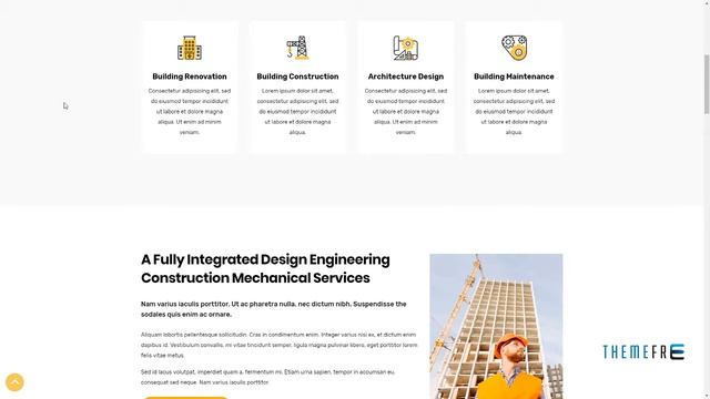 Brixel Building Construction WordPress Theme Paxton Rhett смотреть онлайн