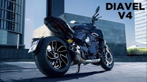 Совершенно новый Ducati Diavel V4 2023 года - Первый взгляд и детали. Мотоциклы мира.