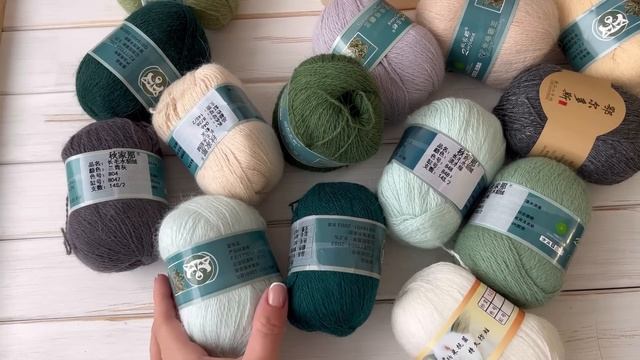 Обзор нового привоза пряжи. Пух норки и монгольский кашемир! смотреть онлайн