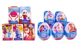 МИКС БИТВА Сюрпризов SWEET BOX vs KIDS BOX Энчантималс BABY SHARK Кошечки Собачки CAVE CLUB Буба