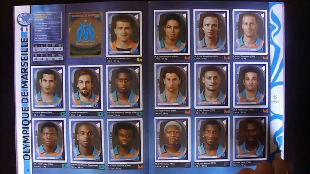 MY PANINI ALBUM UEFA CHAMPIONS LEAGUE 2007 2008 смотреть онлайн
