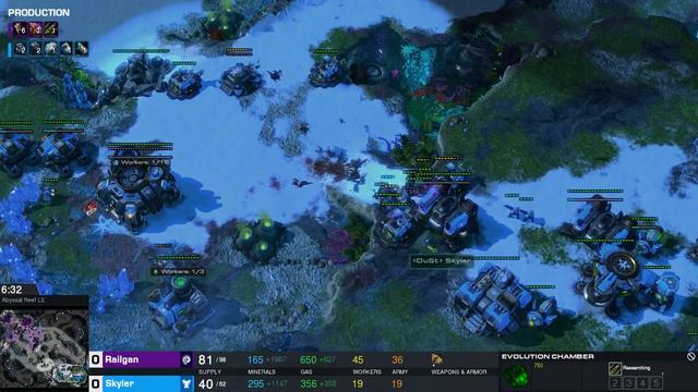 StarCraft 2 - ZvT Armor Upgraded Ling Drops смотреть онлайн