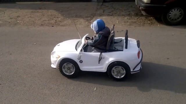 Плавный пуск детского электромобиля смотреть онлайн