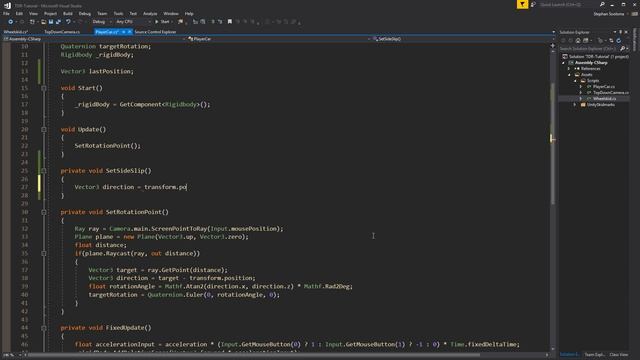 Unity3D - Top Down Racing game Tutorial смотреть онлайн