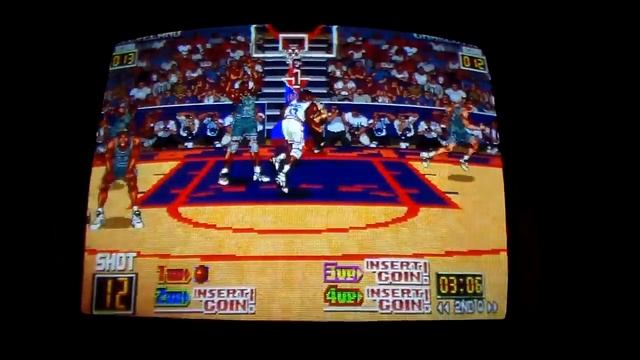 Konami's amazing 1993 Run And Gun Basketball Arcade Game - Super Fun! смотреть онлайн