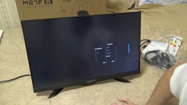 Купил игровой монитор GIGABYTE M27FA 165Гц, быстрая распаковка смотреть онлайн