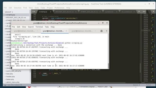Python Data Scraping Binance Crypto trading смотреть онлайн