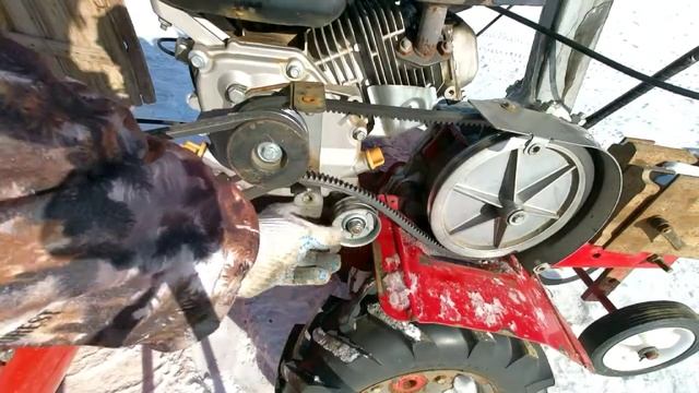 Ремонт снегоуборщика мотоблока. смотреть онлайн