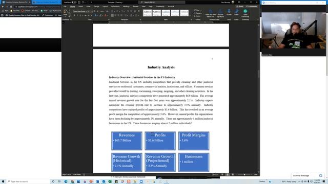 How to use a CLEANING COMPANY Business Plan Template by Paul Borosky, MBA. смотреть онлайн