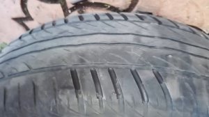 Пробная нарезка протектора на легковой резине, регрувер из паяльника