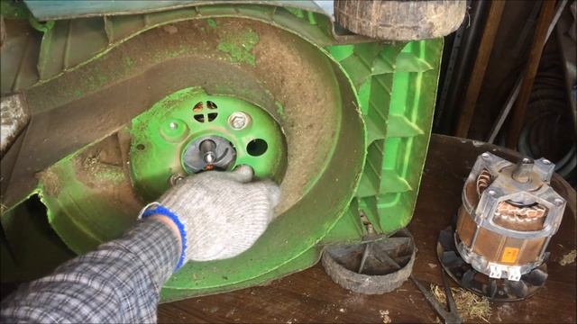 Газонокосилка VIKING шикарная вещь для любителя тихо покосить!) смотреть онлайн