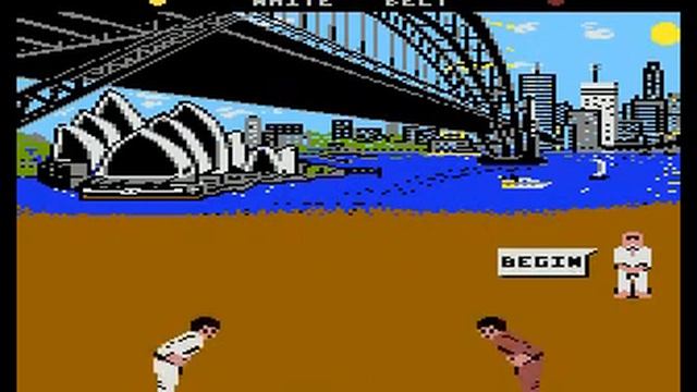 International Karate (Atari XL/XE) смотреть онлайн