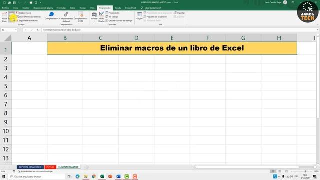 Como eliminar MACROS EN EXCEL - 1° Las que desees | 2° Todas a la vez смотреть онлайн