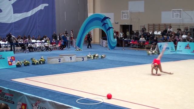 Лебедева Лада, мяч. ЧР, Сочи, 14.04.16 смотреть онлайн