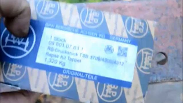 суппорта серии TSB на ось BPW