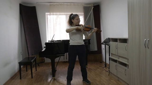 Паганини 15, Изаи соната 4, Брусиловский балетное соло