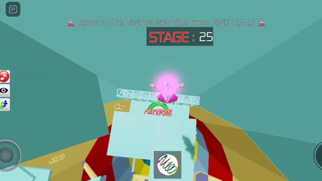 Вторая часть игры FREE HALO Tower Of Obby ♥ смотреть онлайн