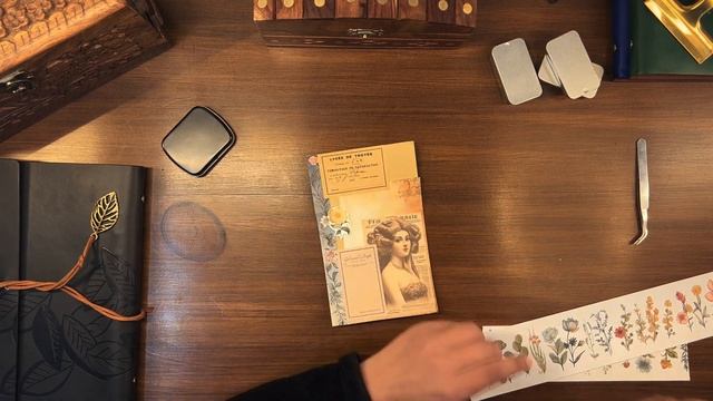 ASMR Collage Scrapbooking Journaling Relaxing Sounds Of Paper Decorating Vintage Journal