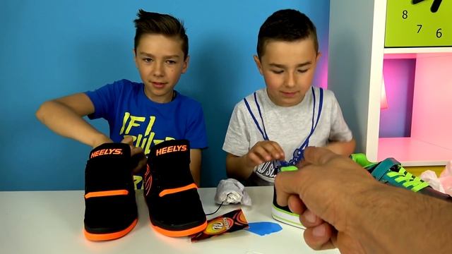 ✔ Супер Кроссовки на колёсах Хилисы ✔ Настоящие Heelys это круто ✔ Как кататься на Хилисах смотреть онлайн