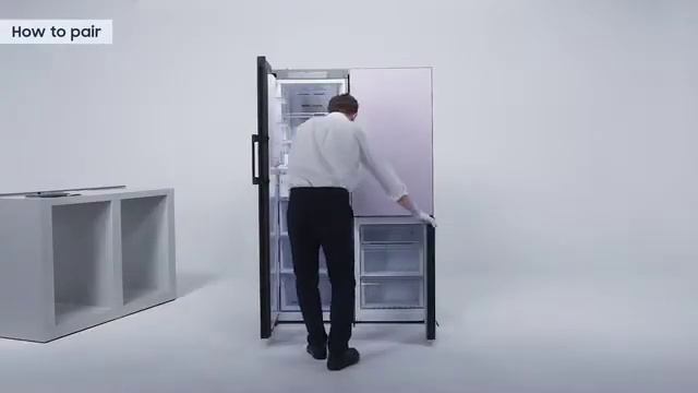 How To Pair Your Samsung Bespoke Fridge | Pairing Kit Manual | Samsung UK смотреть онлайн