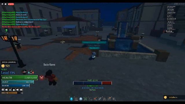 Arcane Odyssey Awakened Water Mage with Ice Combat Showcase смотреть онлайн