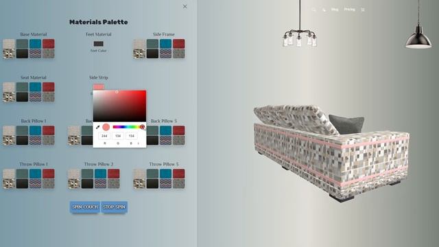 3D Furniture Website Display: How to Make It Look Amazing | 3D Website Display | 3d website templat смотреть онлайн