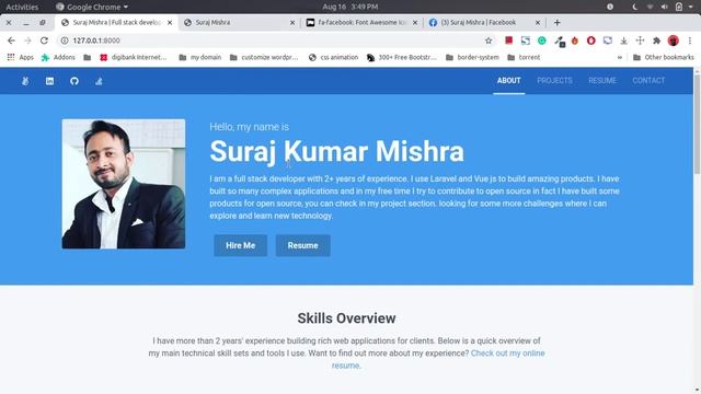 Dynamic portfolio with admin panel | Build on laravel смотреть онлайн