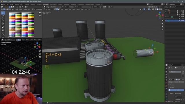 Let's model a CIRCUIT BOARD in 10 MINUTES - Ep 97 - Blender 2.93 смотреть онлайн