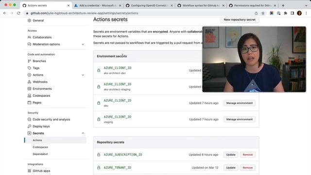 Deploy from GitHub Actions without Passwords | Watch Me Work смотреть онлайн