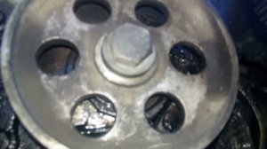 Volkswagen T4. Двигатель дизель 1.9-1Х Замена сальника коленвала вторая часть