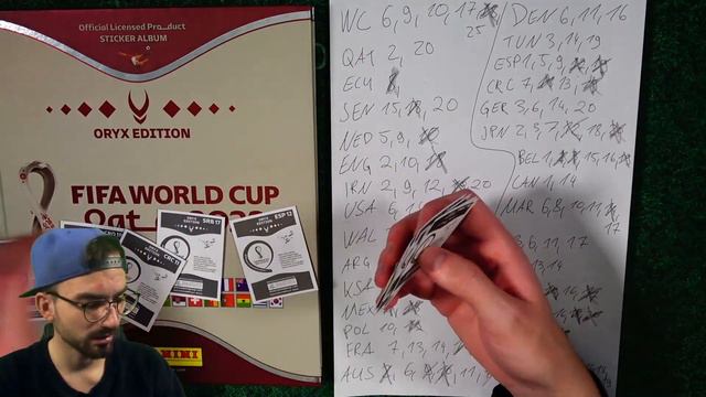Panini LETS COLLECT ORYX EDITION: FIFA WORLD CUP QATAR 2022 Sticker Folge 29 смотреть онлайн