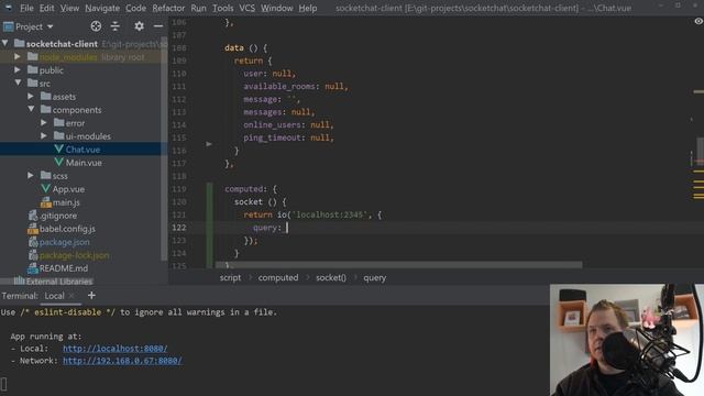 Project: SocketChat - Part 17: Add support for join room from room-id if you reload our share a lin смотреть онлайн