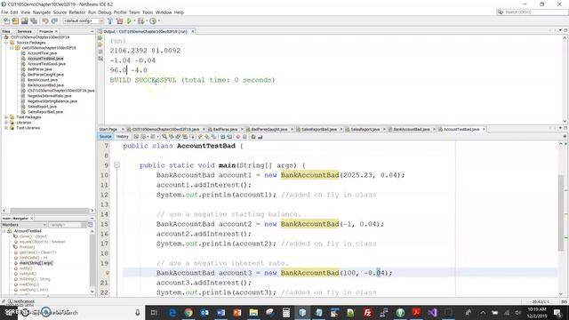 CSIT105 Ch 10 Exceptions Lecture смотреть онлайн