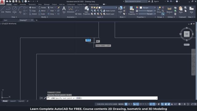 AutoCAD Floor Plan Tutorial in Hindi for Civil Engineers, Architecture and Interior Design смотреть онлайн
