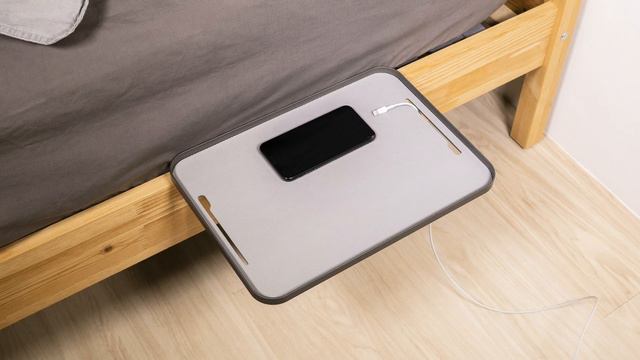MONITORMATE ProSHELF Aluminum Minimalist Bed Shelf with Versatile 2-Way Clamp system смотреть онлайн