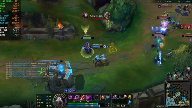 GT 1030 | League of Legends - 1080p смотреть онлайн