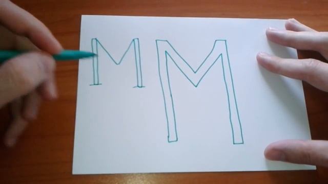 Как писать английскую букву M? How to write letter M смотреть онлайн