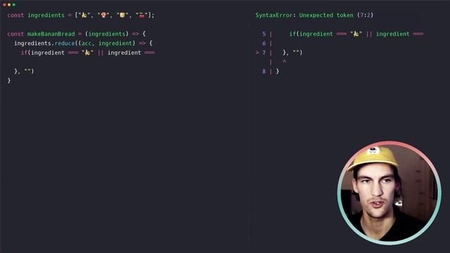 Simple Javascript Reduce Tutorial - By making banana bread смотреть онлайн