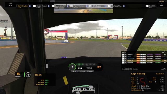 iRacing IRX Volkswagen Beetle Lite Fixed - 2023 Season 1 Week 7 - Beetle Lite on Daytona Rallycross смотреть онлайн