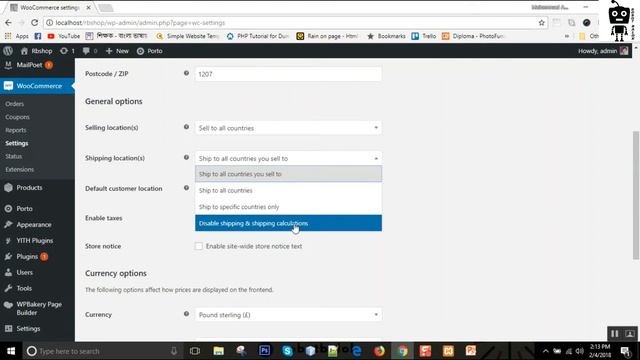 Woocommerce setting (General) part-8 | Robot Balok смотреть онлайн