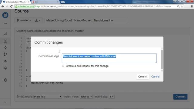 First Commit with Bitbucket смотреть онлайн