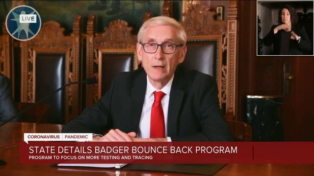 Full announcement: Gov. Evers explains Badger Bounce Back plan смотреть онлайн