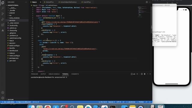React Native Tutorials - 2022 | Axios - Part 1 | Basics Of Axios | How To Fetch Data From An API? смотреть онлайн