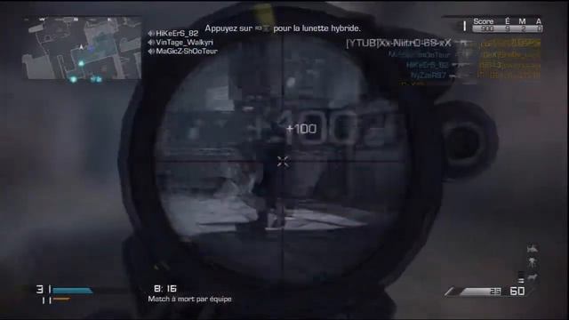 Call Of Duty Ghosts - Xx-NiitrO-68-xX / Tueur a la Lunette hybride ! смотреть онлайн