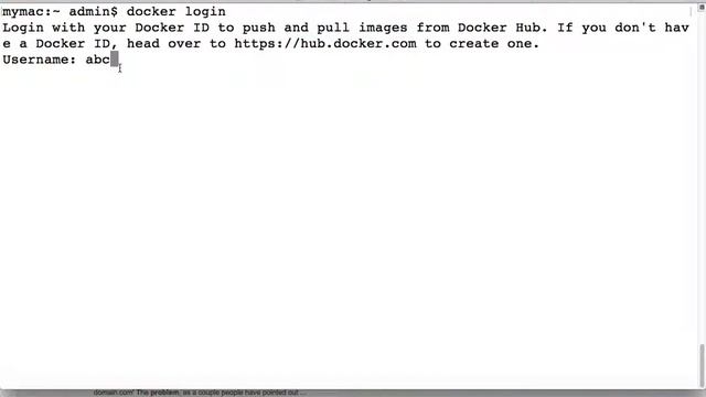unable to docker login through cli | unauthorized incorrect username смотреть онлайн